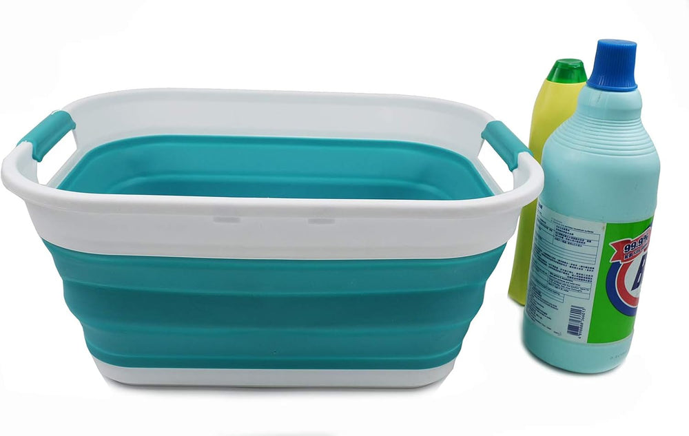 SAMMART 17.5L (4.6 Gallon) Collapsible/Foldable/Pop Up/Portable Washing Tub, ...