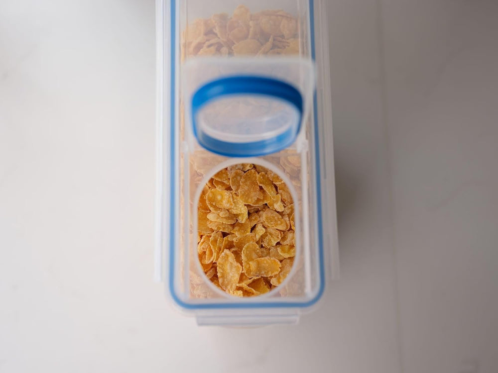 Addis Clip Tight Cereal Food Storage Container 3.7 Litre Tall Rectangle With ...