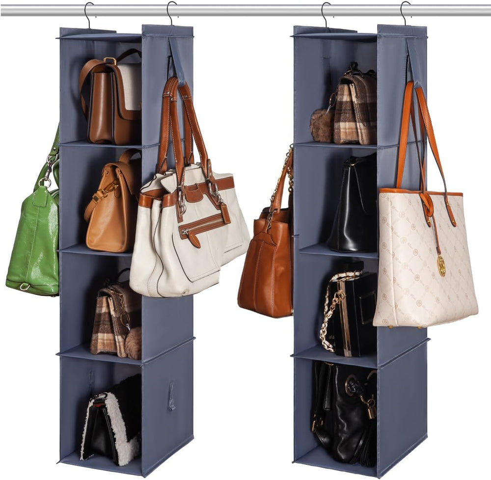 Bag Rack for Closet Storage Hanging Purse Organizer for Closet