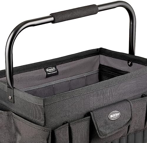 Bucket Boss - Pro Tool Tote 18, Tool Bags - Professional Series (74018), Blac...