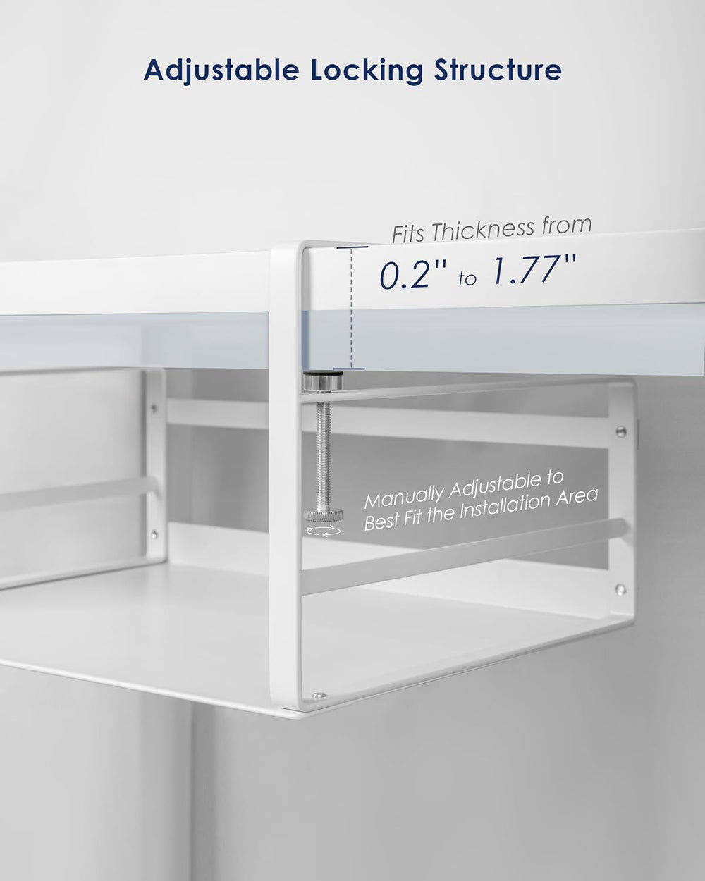 Nxconsu Under Shelf Basket, 2 Pack Under Shelf Storage Organizer, 16.1"