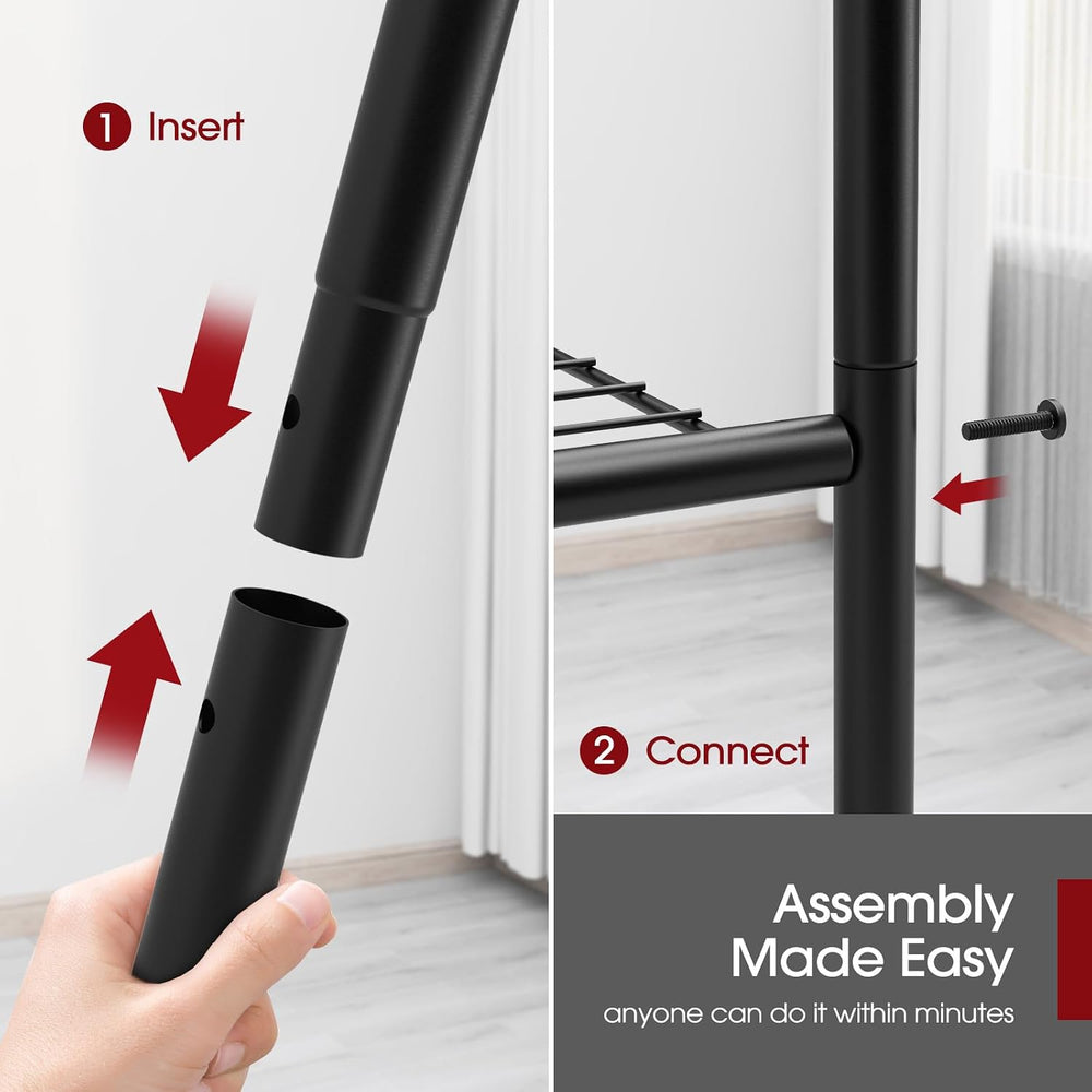Sakugi Storage Shelves - 5 Tier Shelf Organizer, Heavy Duty Garage Shelving U...