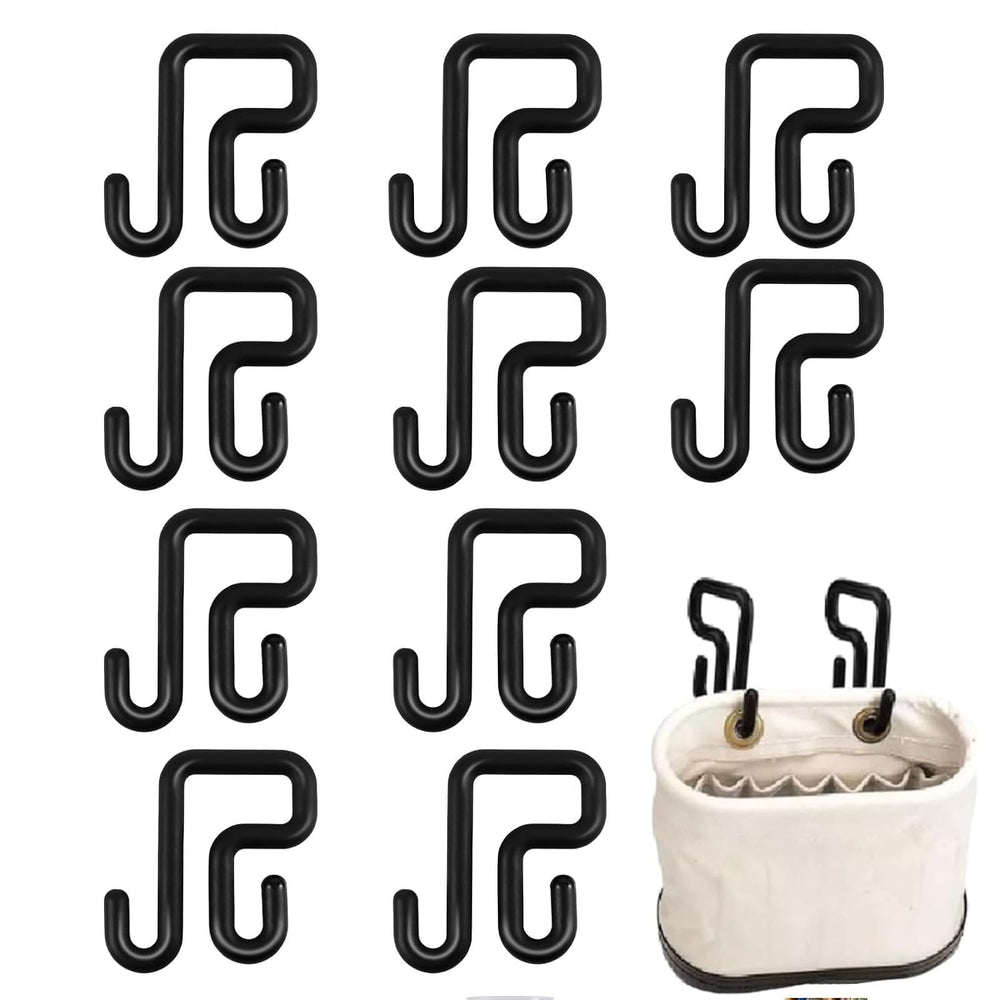 CNQLIS 10Pc 3" Lineman Bucket Hooks – 40lb for Aerial Baskets