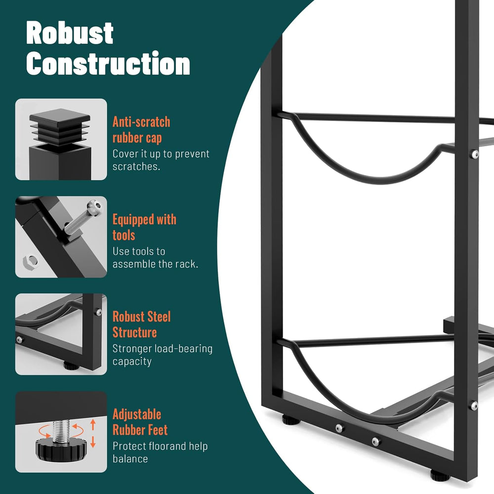 5 Gallon Water Jug Stand Holder: 5 Tier Water Bottle Rack