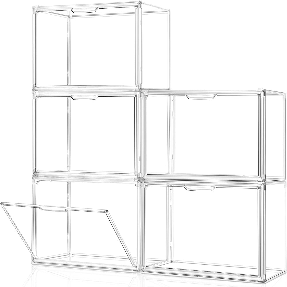 starogegc Purse Organizer for Closet, Clear Acrylic Display Case, 5Pack