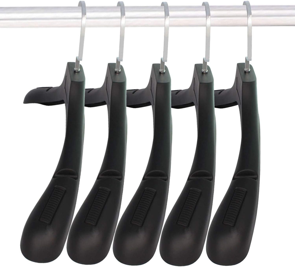 DEDU Suit Hangers for Men 20 Pack, Extra Wide Suit Hanger Non Slip Width 17.7...