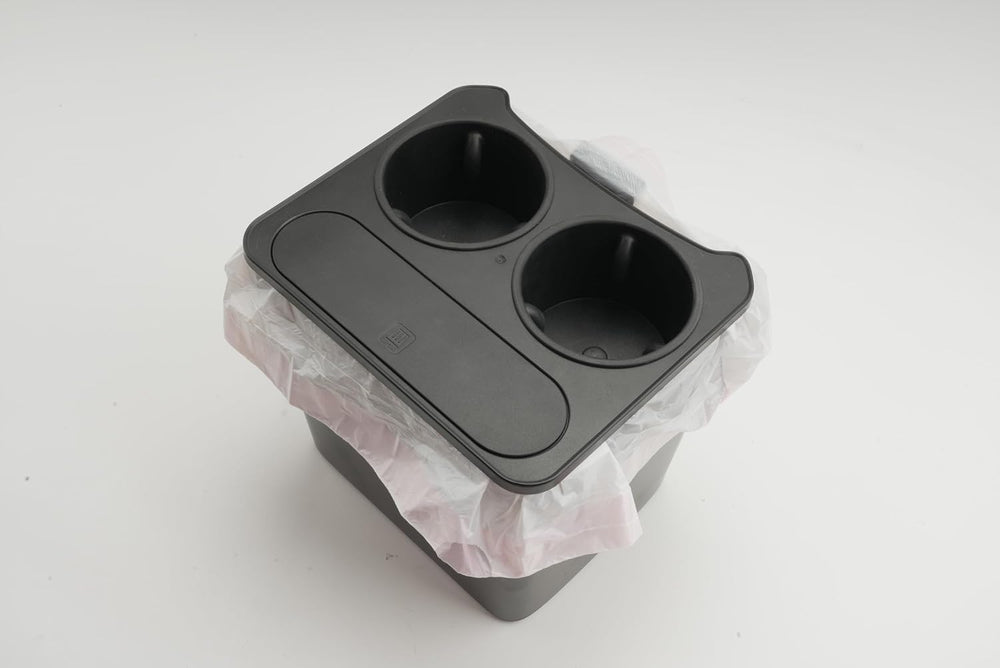 SXCY for 2025 2026 Ford Maverick Car Trash Can Cupholder Organizer