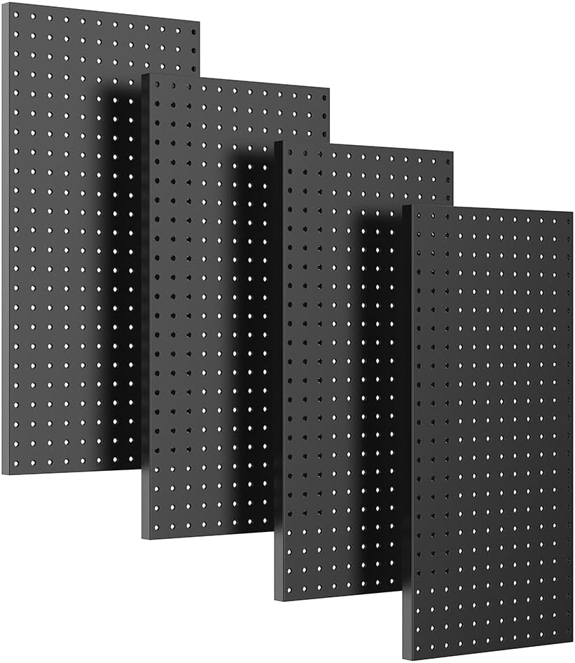 Ultrawall Metal Pegboard Wall Panels, Peg Boards for Garage Tool Storage