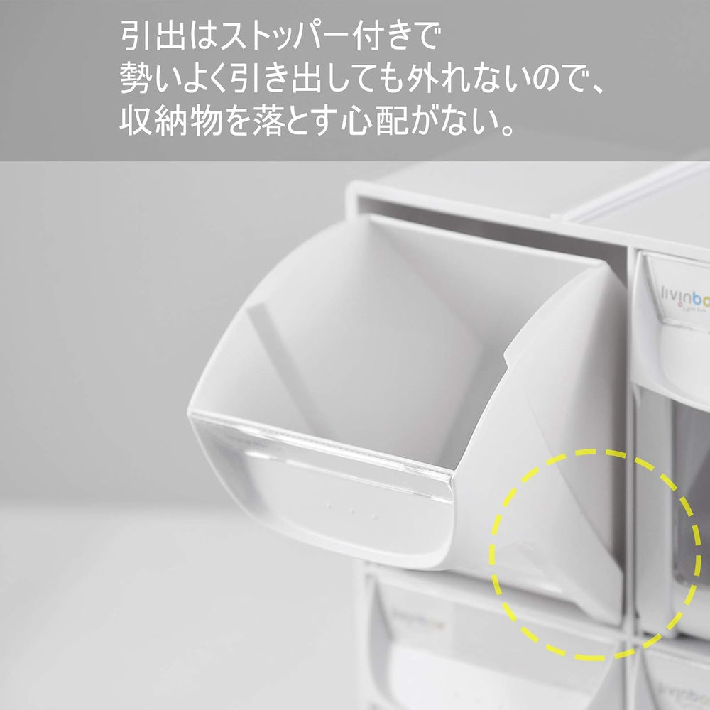 livinbox Plastic Tilt Out Bins Sewing Storage for Arts, Craft sewing supplies...