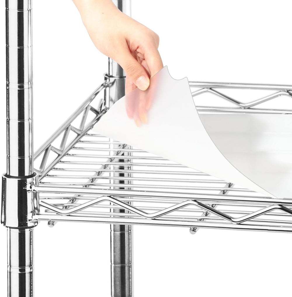 Frienda Wire Shelf Liners,24 x 60 Inch,Clear,Set of 5
