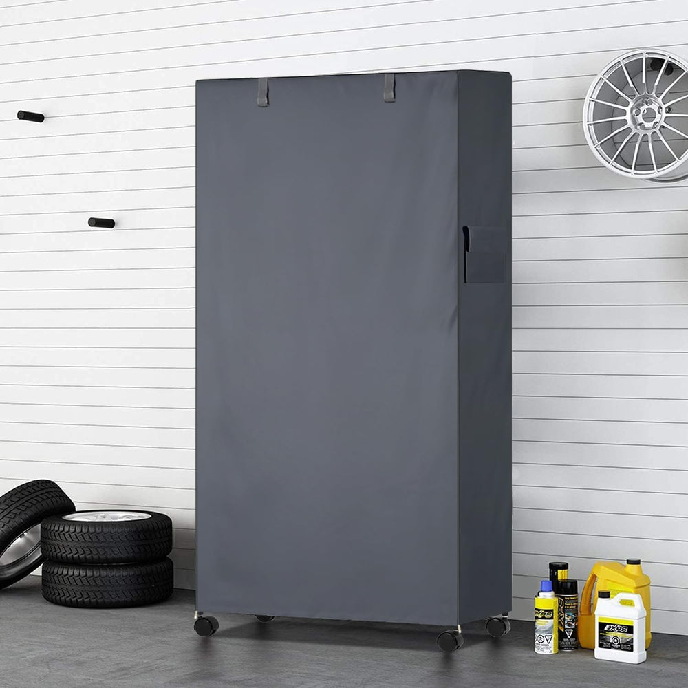 Waterproof Shelf Cover,600D Heavy Duty Dustproof Storage Wire Rack Covers,Out...