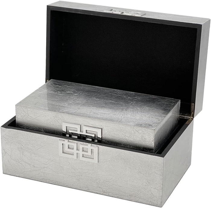 Galt International Storage Box Set Decorative Storage Box w/Hinged Lid Classic