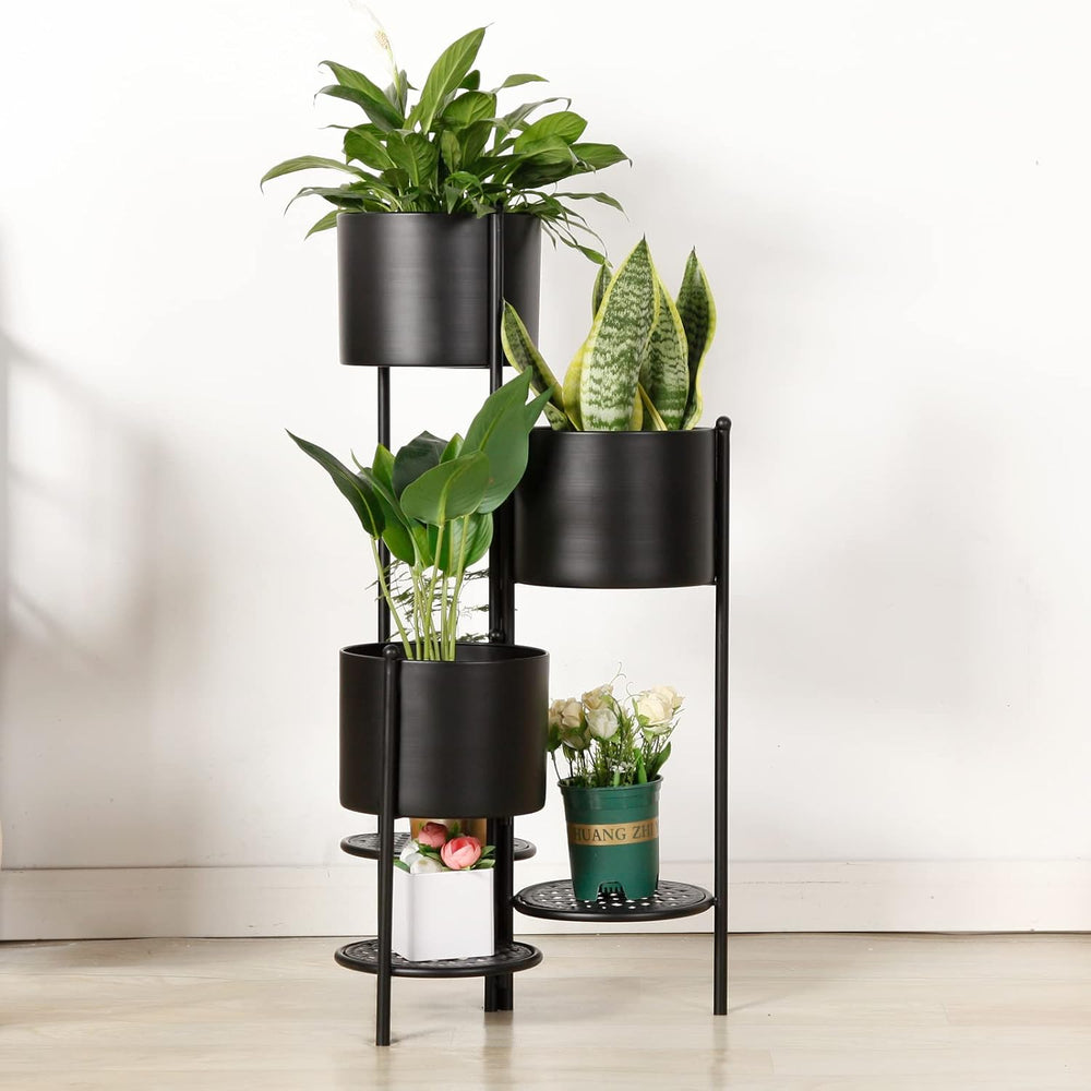 Corner Plant Stand Indoor Metal, 6 Tier 6 Potted Outdoor Flower Pot Stands Ho...