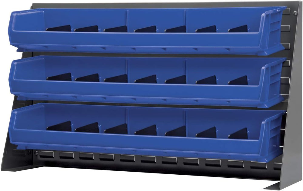 Akro-Mils 30320 AkroBins Plastic Storage Bin Hanging Stacking Containers, (9-...