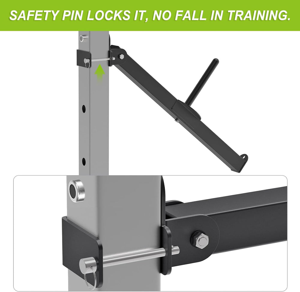 Kipika Power Rack Attachment for 5/8" & 1" Holes - Heavy Duty H...