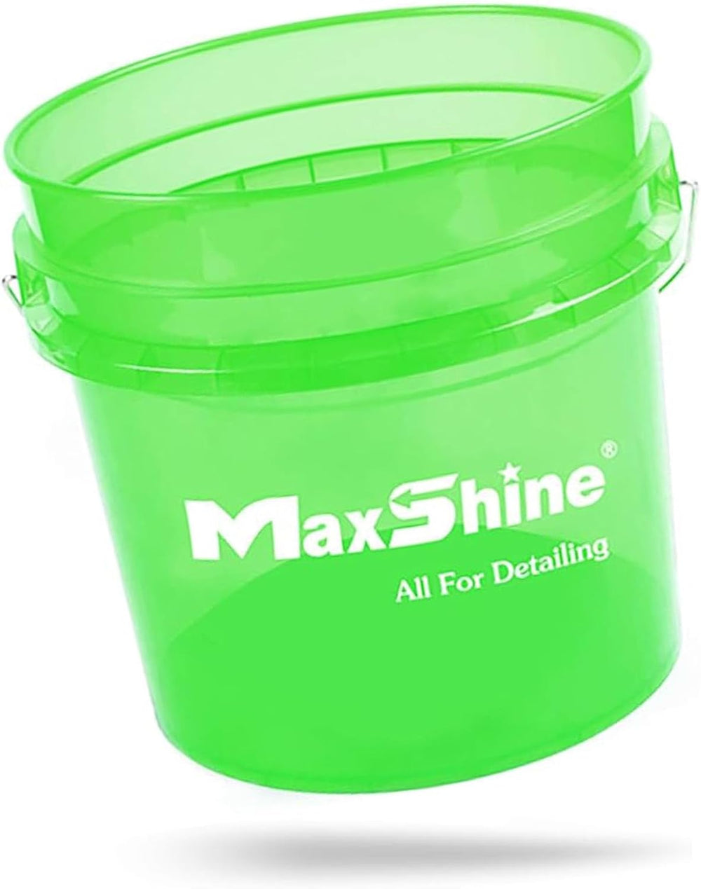 Maxshine 3.5 Gallon Universal Detailing Bucket – Car Wash Bucket for Scratch-...