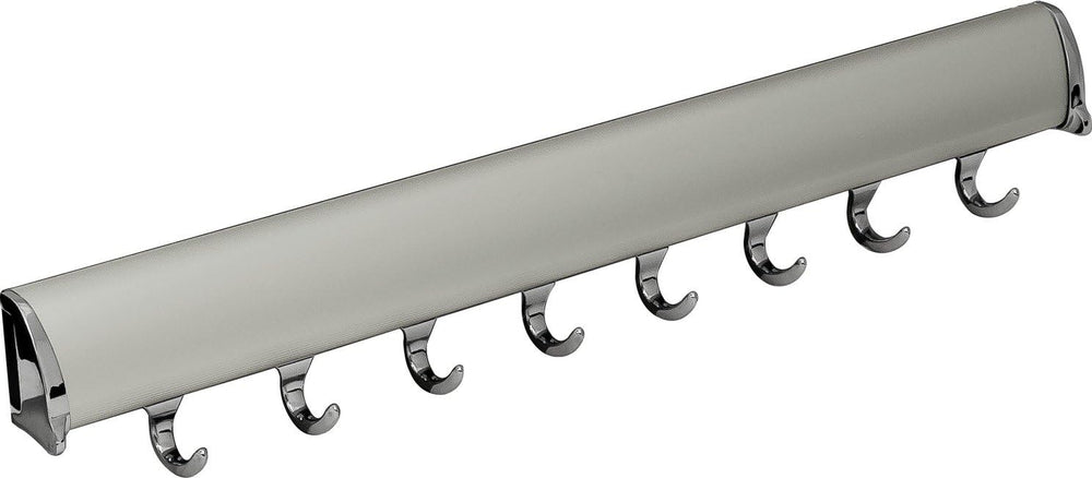 Belt Rack TAG Synergy Elite Collection (Matt Aluminum with Chrome, 8 Hook, 17...