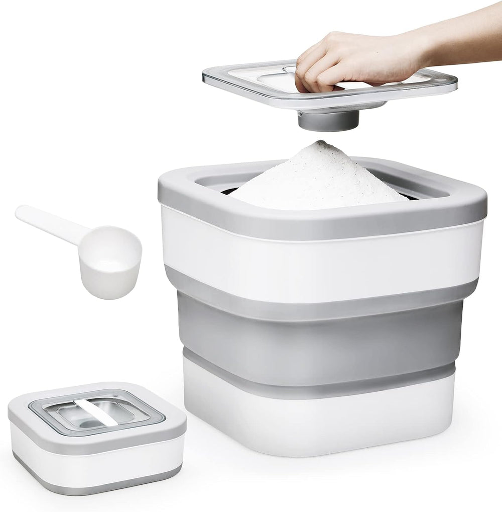 Conworld Laundry Detergent Container, Laundry Powder Dispenser with Scoop for...