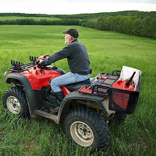 ORCISH Heavy Duty ATV Rear Drop Cargo Basket, 14" W x 41" L x 12.5&...
