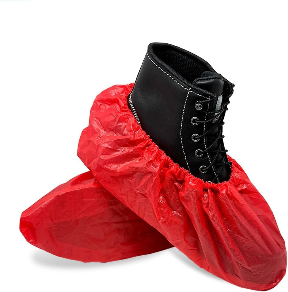 ShuBee Waterproof Shoe & Boot Covers Slip-Resistant Disposable for Plumbi...