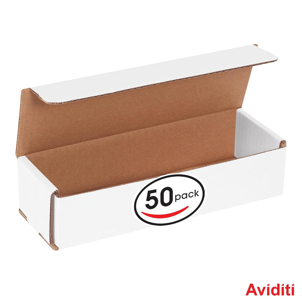 Box USA Mailer Boxes Small 9"L x 3"W x 2"H 50-Pack - Corrugate...
