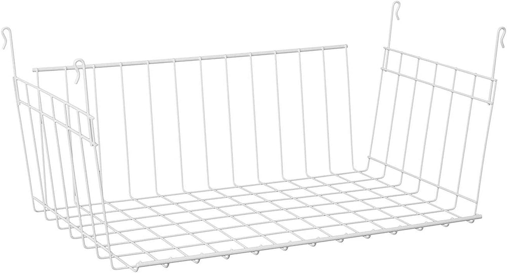 ClosetMaid 17 Inch Wide Hanging Basket Wire Shelving Accessory for Closet She...