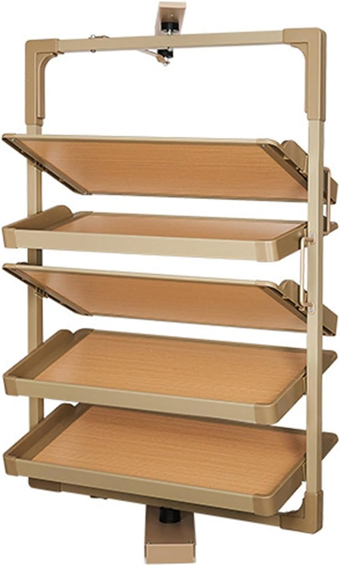 Shoe Rack 360°Rotating Pull-Out Organizer for Closet Shoe Cabinet,Adjustable Height Retractable Metal Stackable Shoe Rack, Vertical Shelf Organizer for Small Bedroom Closet, Space Saving Storage, Blac