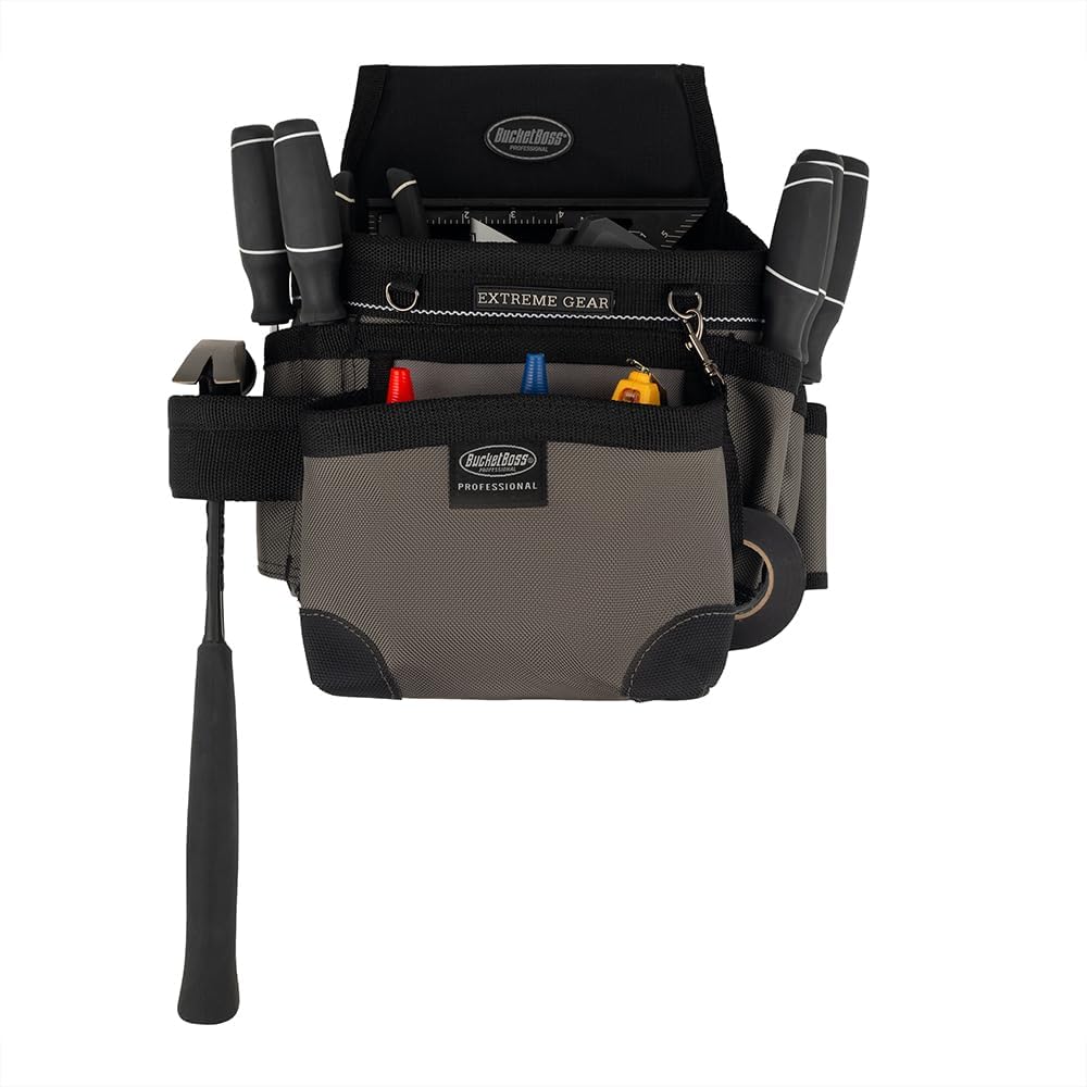 Bucket Boss - Mullet Buster Carpenter’s Pouch, Pouches - Professional Series ...