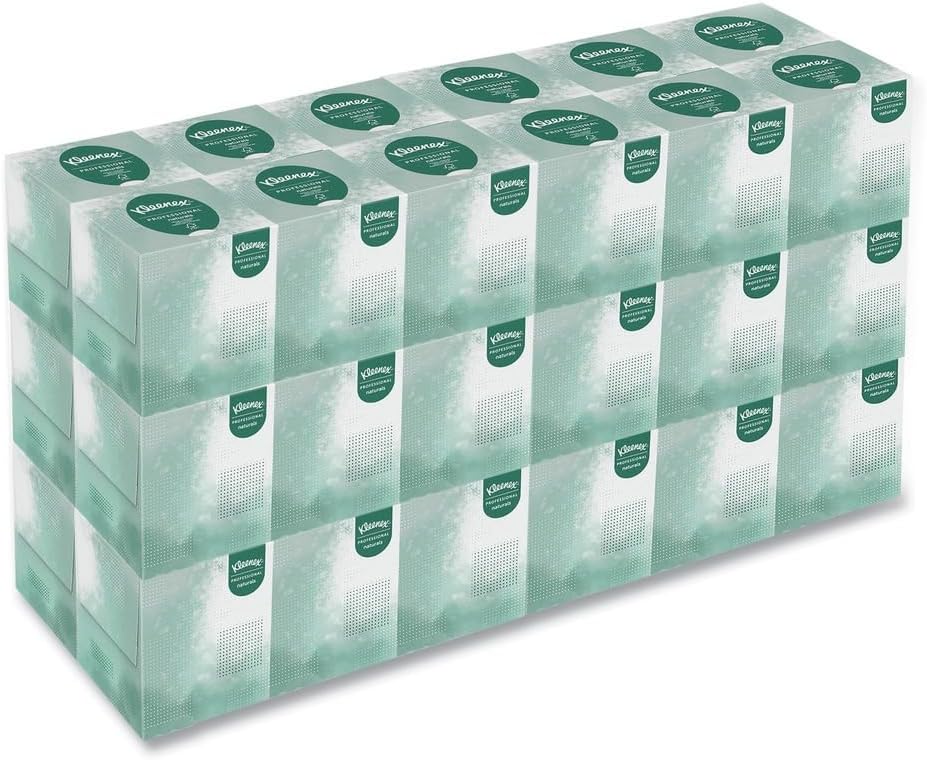 Kleenex Professional Naturals Facial Tissue, Bulk, 36 x 90 Tissues (21272)