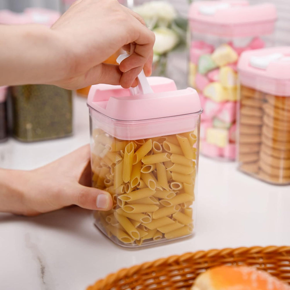 Airtight Food Storage Containers -8 Piece Plastic Airtight Containers
