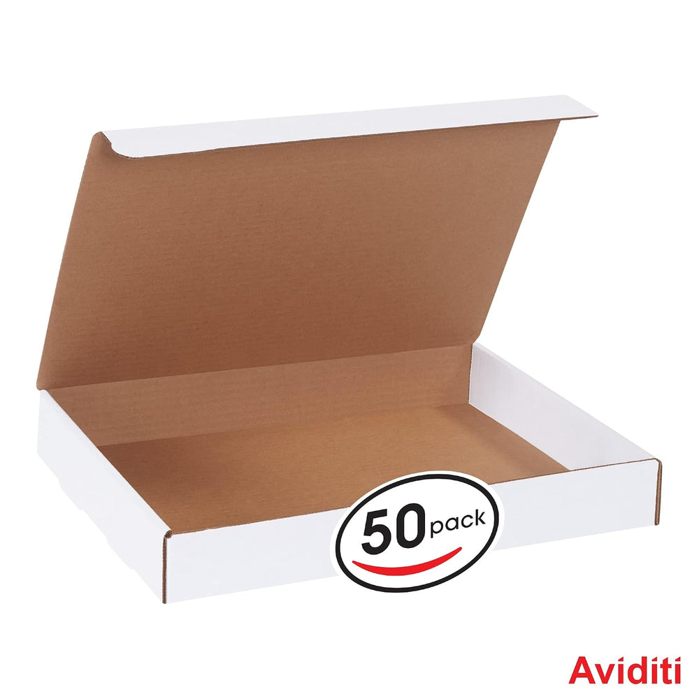 Box USA Mailer Boxes Medium 15 1/8"L x 11 1/8"W x 2"H 50-Pack ...