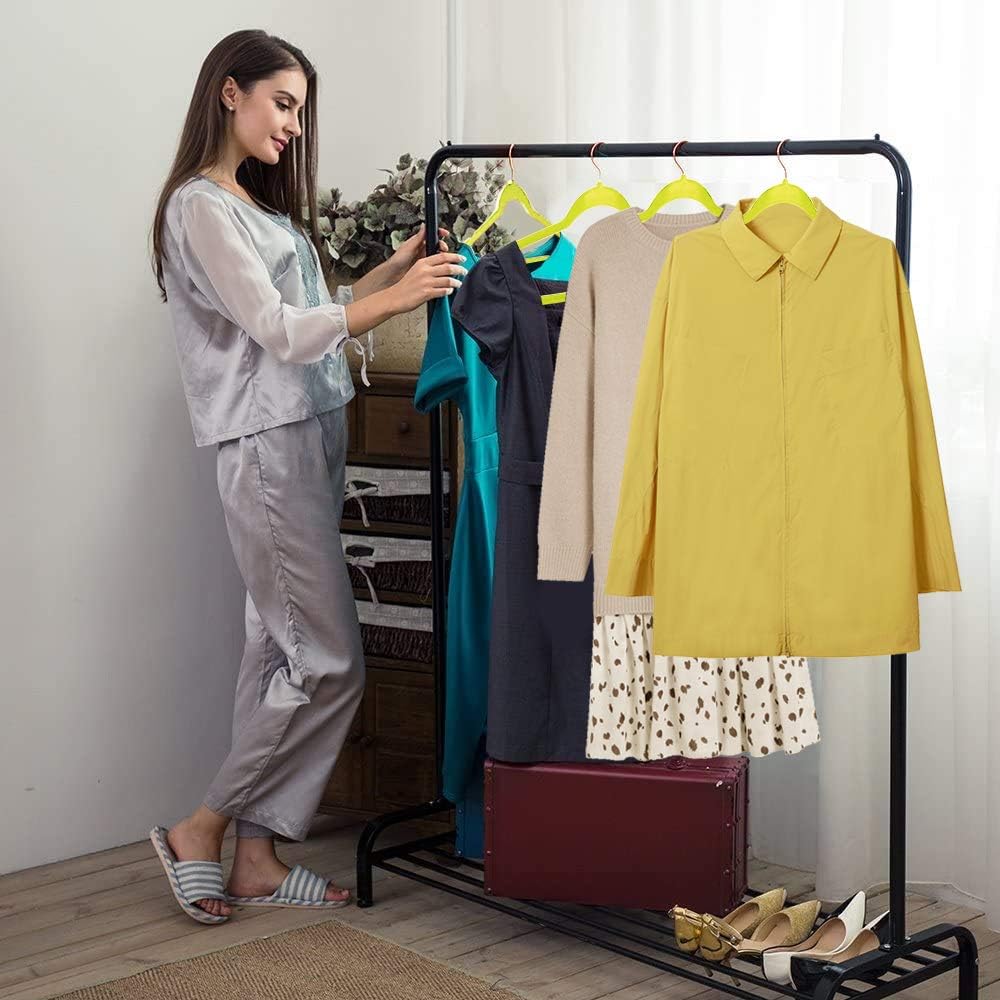 VECELO Premium Velvet Clothes Hangers Suit Heavy Duty (100 Pack)-Non Slip &am...