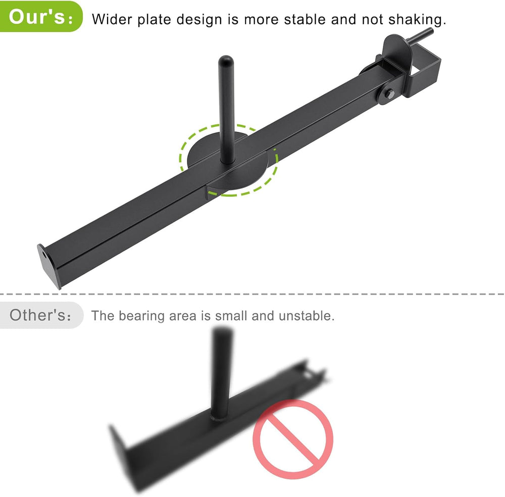 Kipika Power Rack Attachment for 5/8" & 1" Holes - Heavy Duty H...