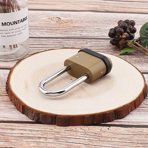4 Digit Combination Lock, 4 Pack Heavy Duty Combination Padlock with 2.5 Inch...