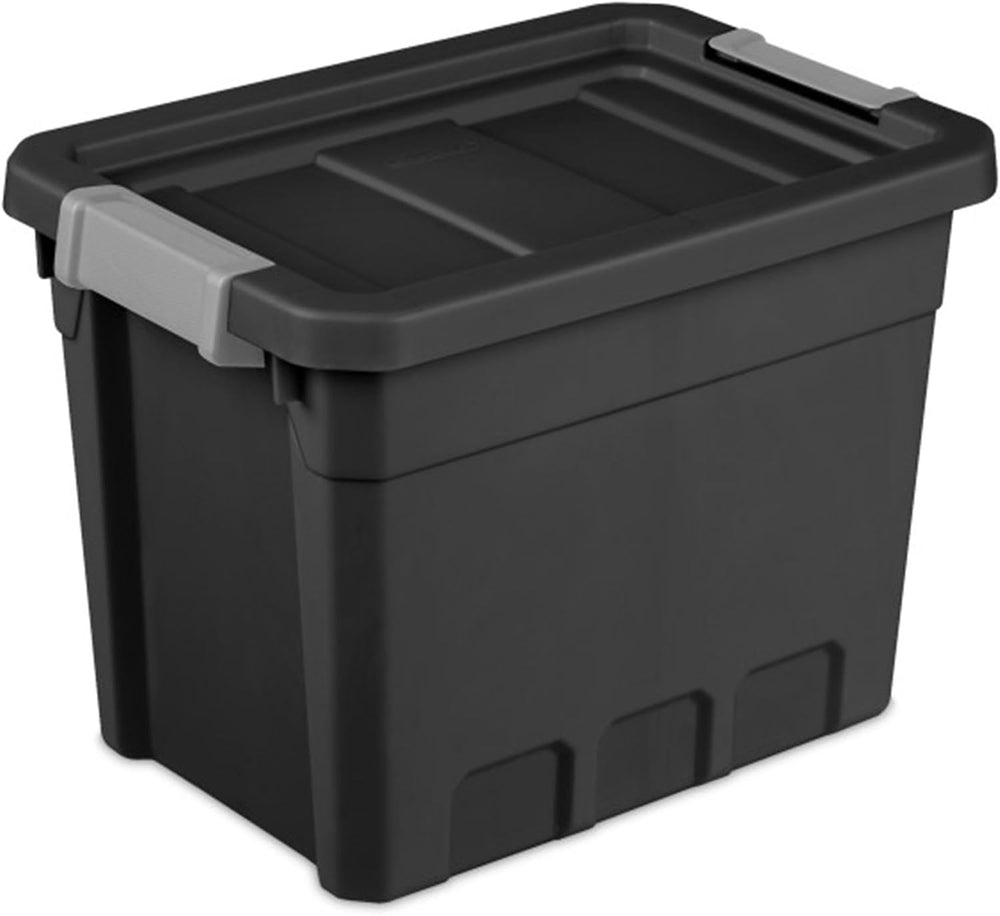 Sterilite 18-Pack Plastic Storage Bins with Lids, Stackable Containers, 7.5 G...