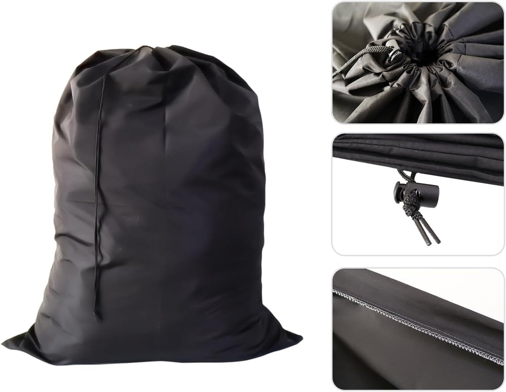 Extra Large Laundry Bag 30"x40", Black, 18 Pack