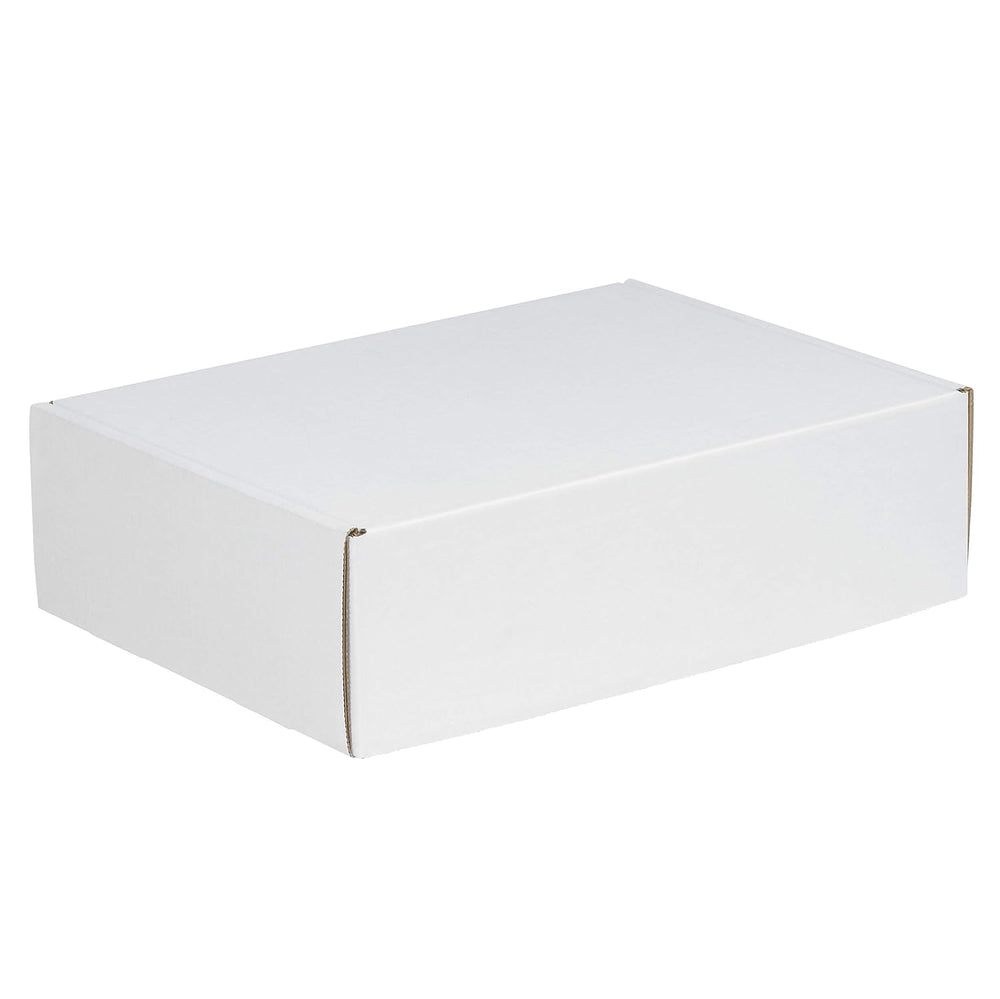 BOX USA White Deluxe Literature Mailers 8x8x2.75 50-Pk Shipping