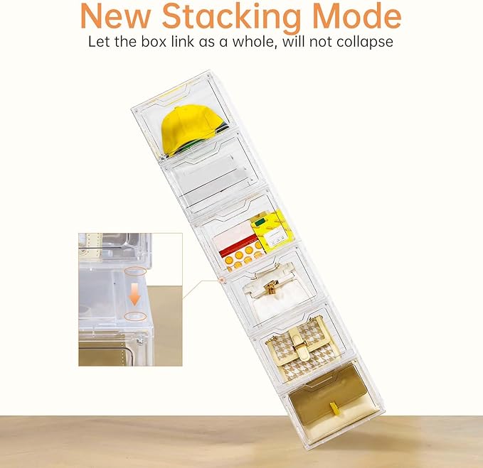 10 Pack Closet Organizers and Storage, Clothes Organizers and Storage, Plastic