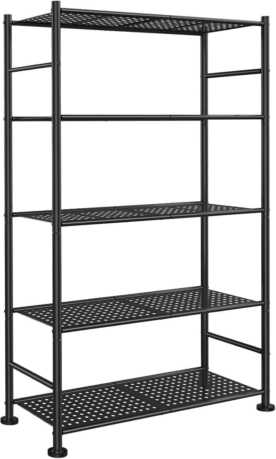Sakugi 5-Tier Garage Shelving Unit - Heavy-Duty Metal Storage Shelves, Anti-T...