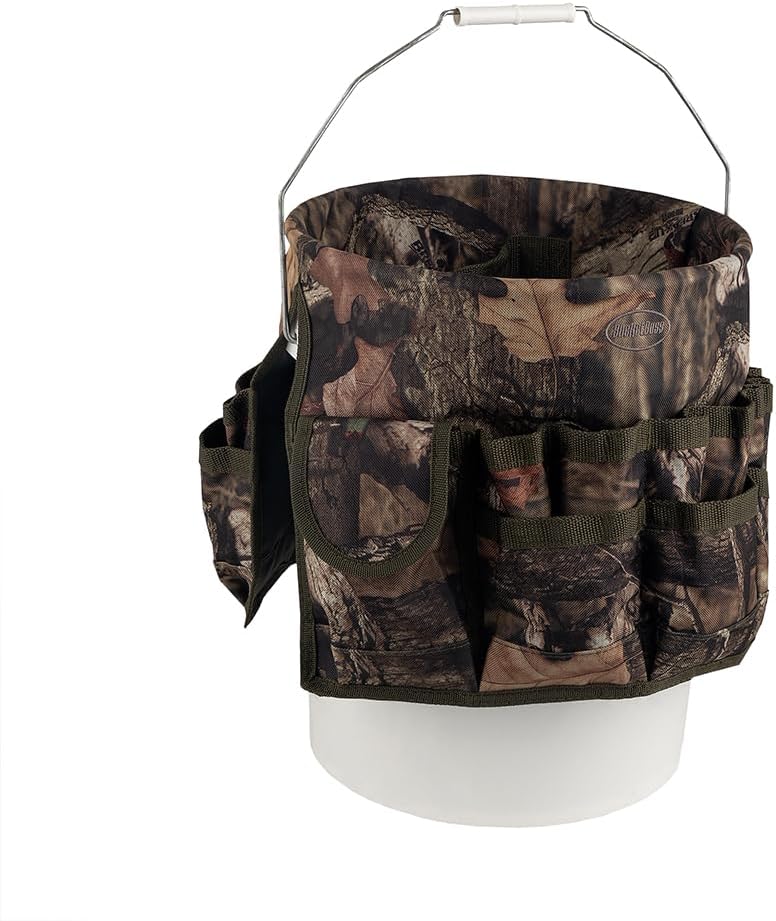 Bucket Boss - Camo Bucketeer Bucket Tool Organizer (Fits 5 Gallon Bucket), Bu...
