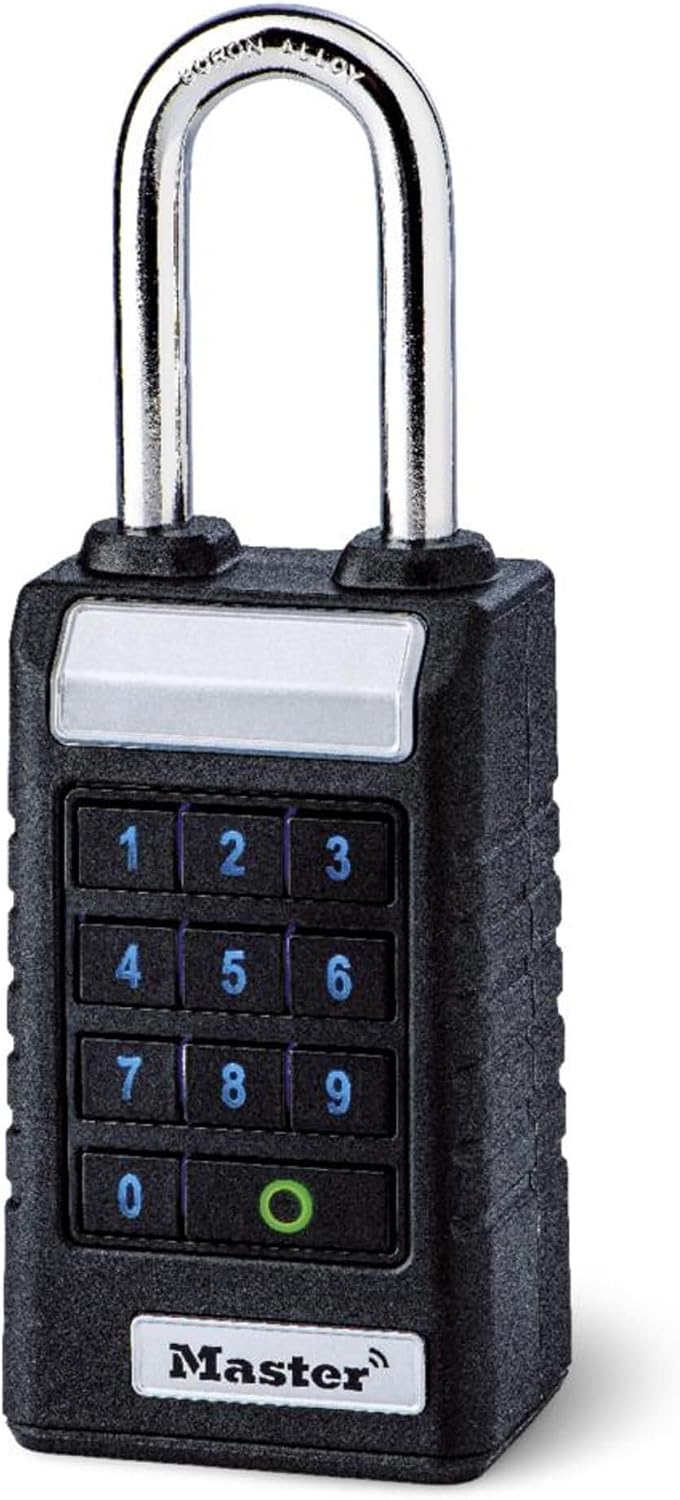 Master Lock 6400EURLJENT Professional Bluetooth Smart Padlock [Bluetooth Comp...