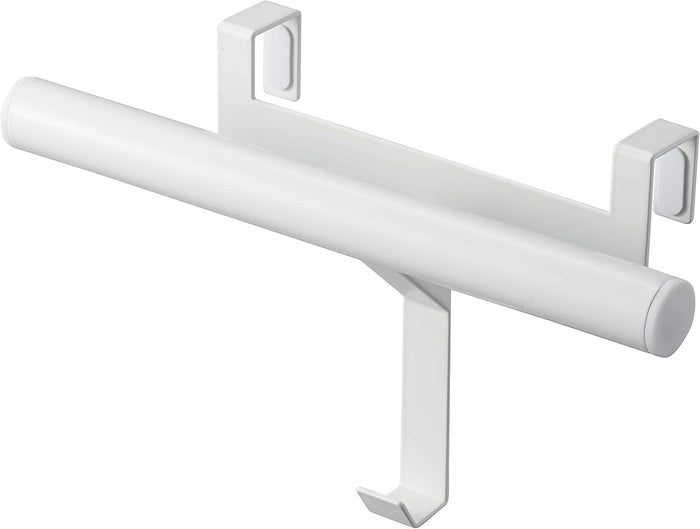 Yamazaki 5238 Getabin Door School Bag & Backpack Hanger, White, Approx. W 10.4 x D 3.7 x H 6.3 inches (26.5 x 9.5 x 16 cm), Tower, Just Plug Into The Door, Easy Installation