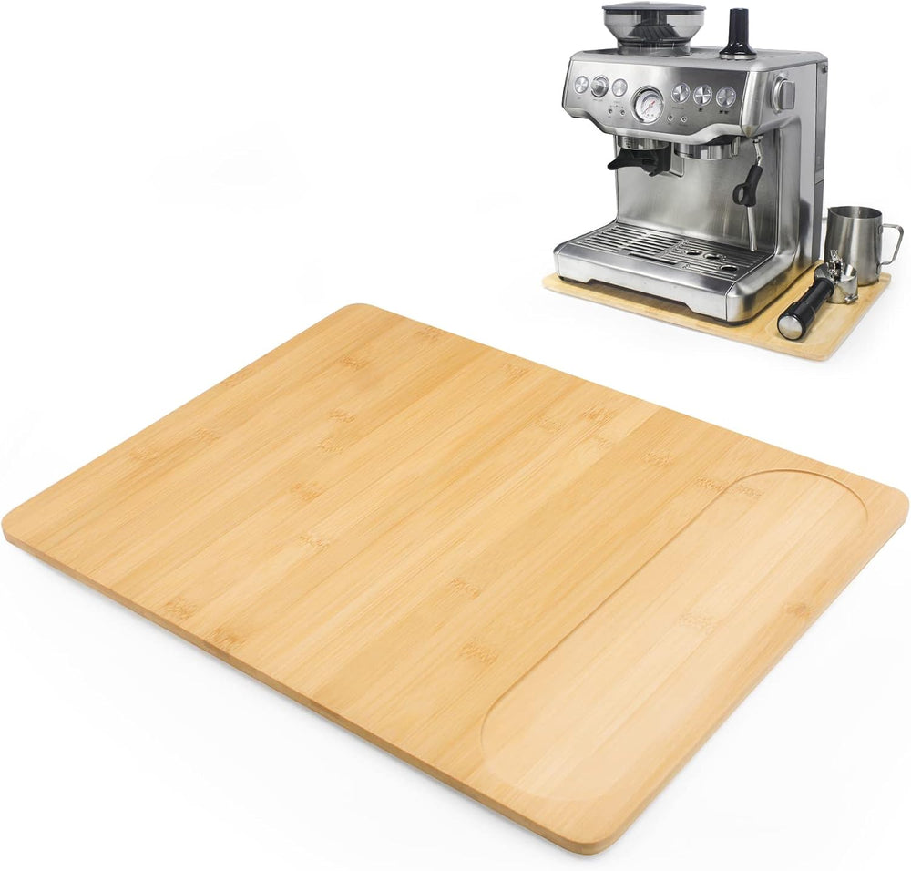UPGRADED Oversize Bamboo Appliance Slider fit for Breville Barista Espresso M...