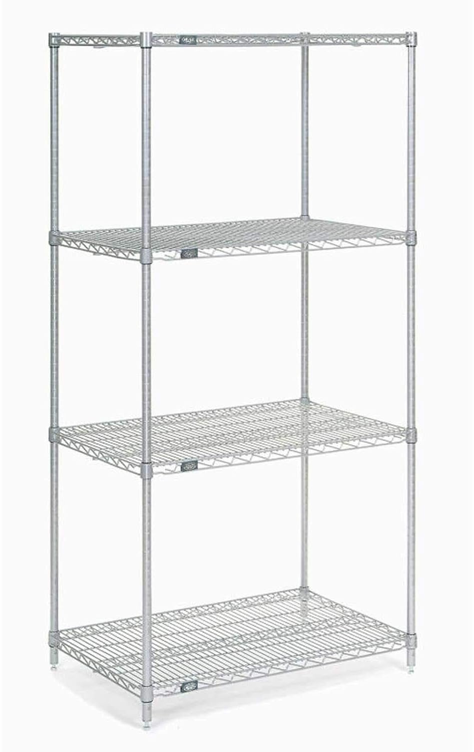 Nexel - 24" x 24" x 86", 5 Tier, NSF Listed Adjustable Wire Sh...
