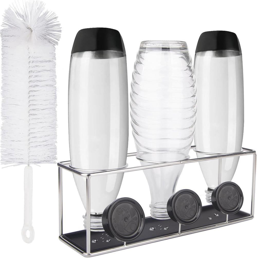 Bottle Drying Rack for SodaStream Slim Bottles & Glass Carafes