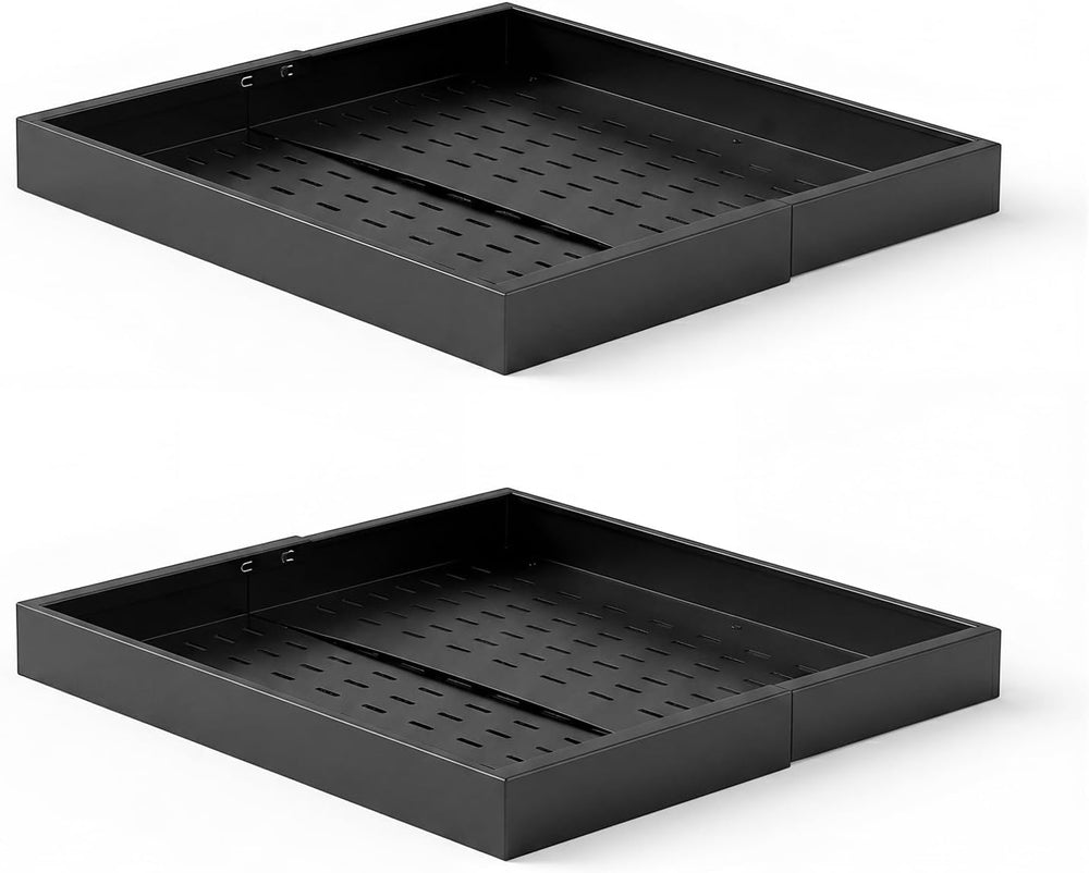 VEVOR Pull Out Cabinet Organizer, 4 Pack Expandable Width (12.2"-18.9&qu...
