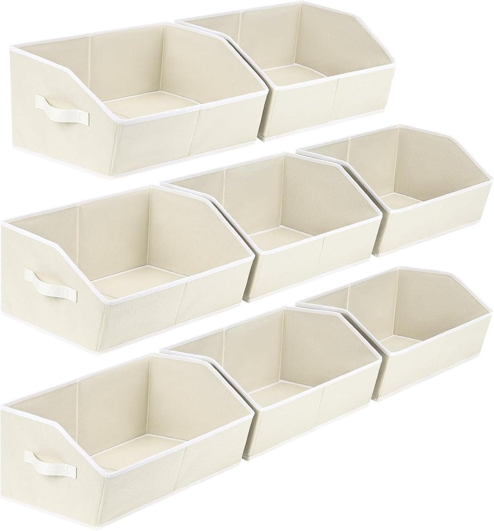 Homsorout Closet Organizers and Storage Bins - Large Fabric Storage Bins, Dec...
