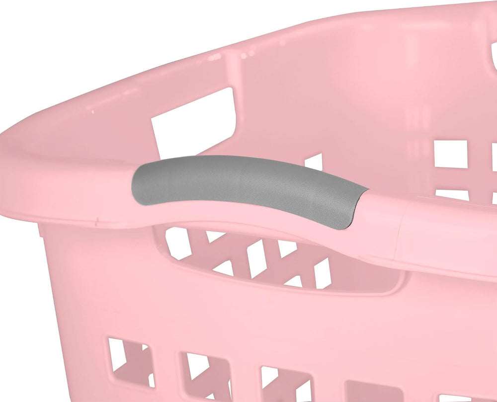 Sterilite 4-Pack Ultra Easy Carry Laundry Basket, Plastic Clothes Hamper Bin ...