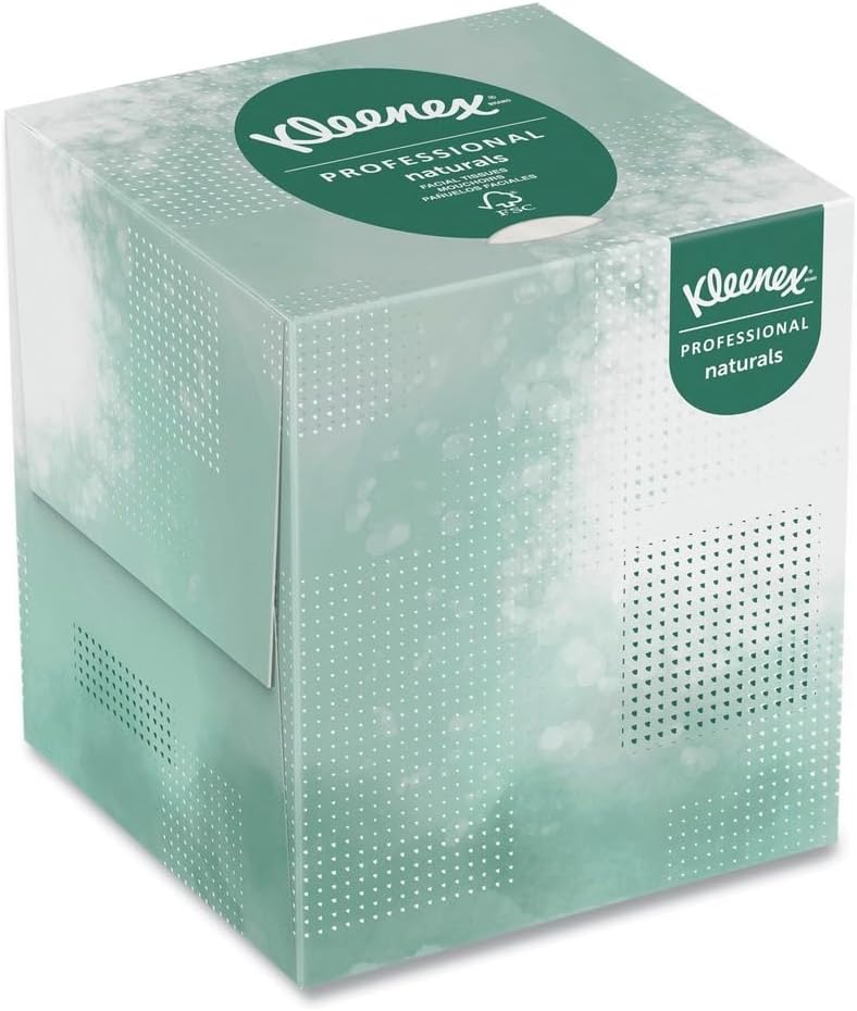 Kleenex Professional Naturals Facial Tissue, Bulk, 36 x 90 Tissues (21272)