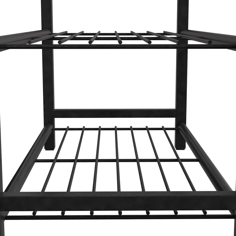 Yusong Shoe Rack Organizer, 6 Tier Industrial Shoe Storage Shelf, Narrow Stur...